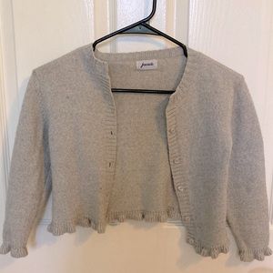 Jacadi Paris girls knitted cardigan